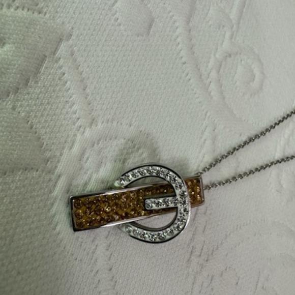 Rhinestone necklace Buckle 316L S. Steel beautiful  !! - Picture 7 of 8